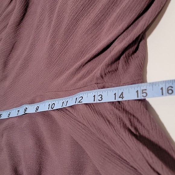 Torrid Pant Wide Leg Gauze Flowy Lined Pull-On Comfy Lightweight Flint 0 12 L - Picture 15 of 16
